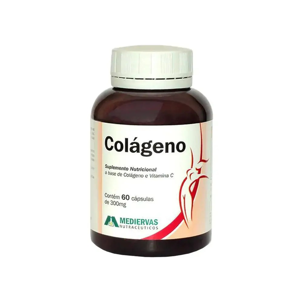 Mediervas Colageno 60 Caps 300 Mg Mediervas Fitoterápicos