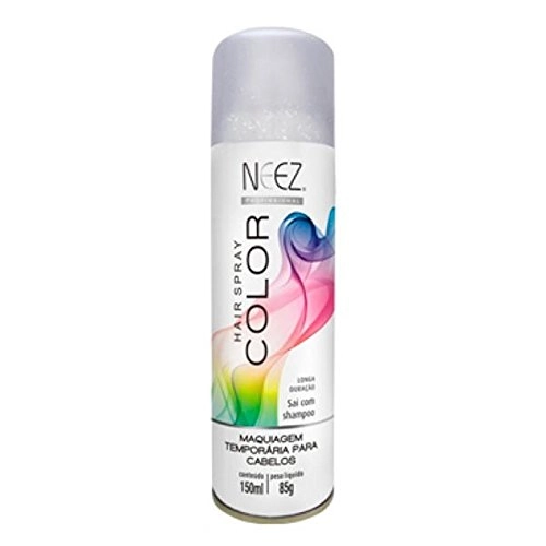 Neez Spray Color 150ml Glitter Prata