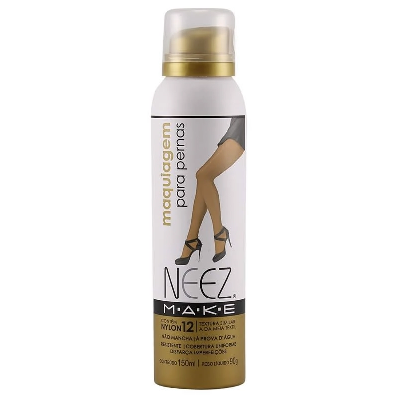 Maquiagem Para Pernas Pele Morena 150ml Neez