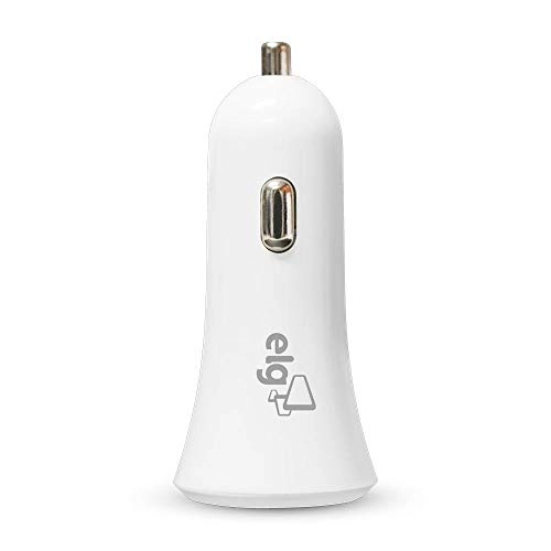 Carregador veicular Elg CC2S 2A, 2 portas USB - Branco