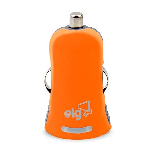 Cc1slr Carregador Veicular Universal 1 Porta Usb 1a Laranja