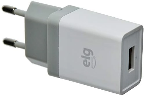 Wc1ae Carregador Usb De Parede Universal 1 Porta Usb 1a Branco Elg Express