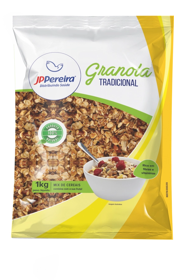 Granola J P Pereira Tradicional C/mel 1kg