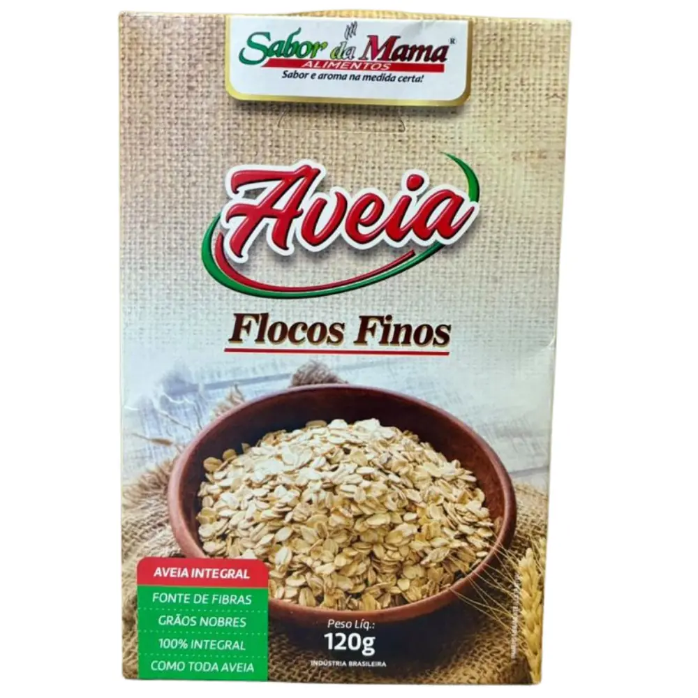 Aveia Sabor Da Mama Flocos Finos 120g