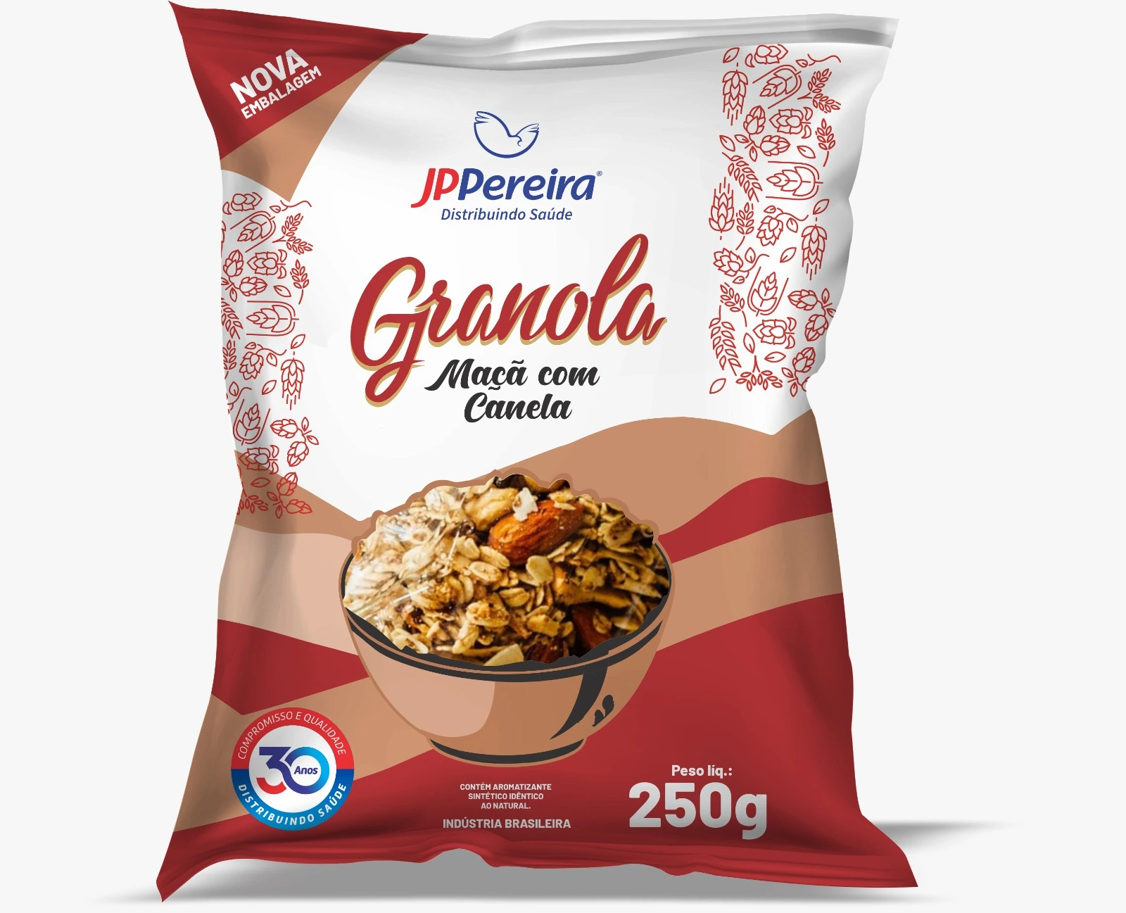 Granola Jp Pereira 250g Maca Com Canela