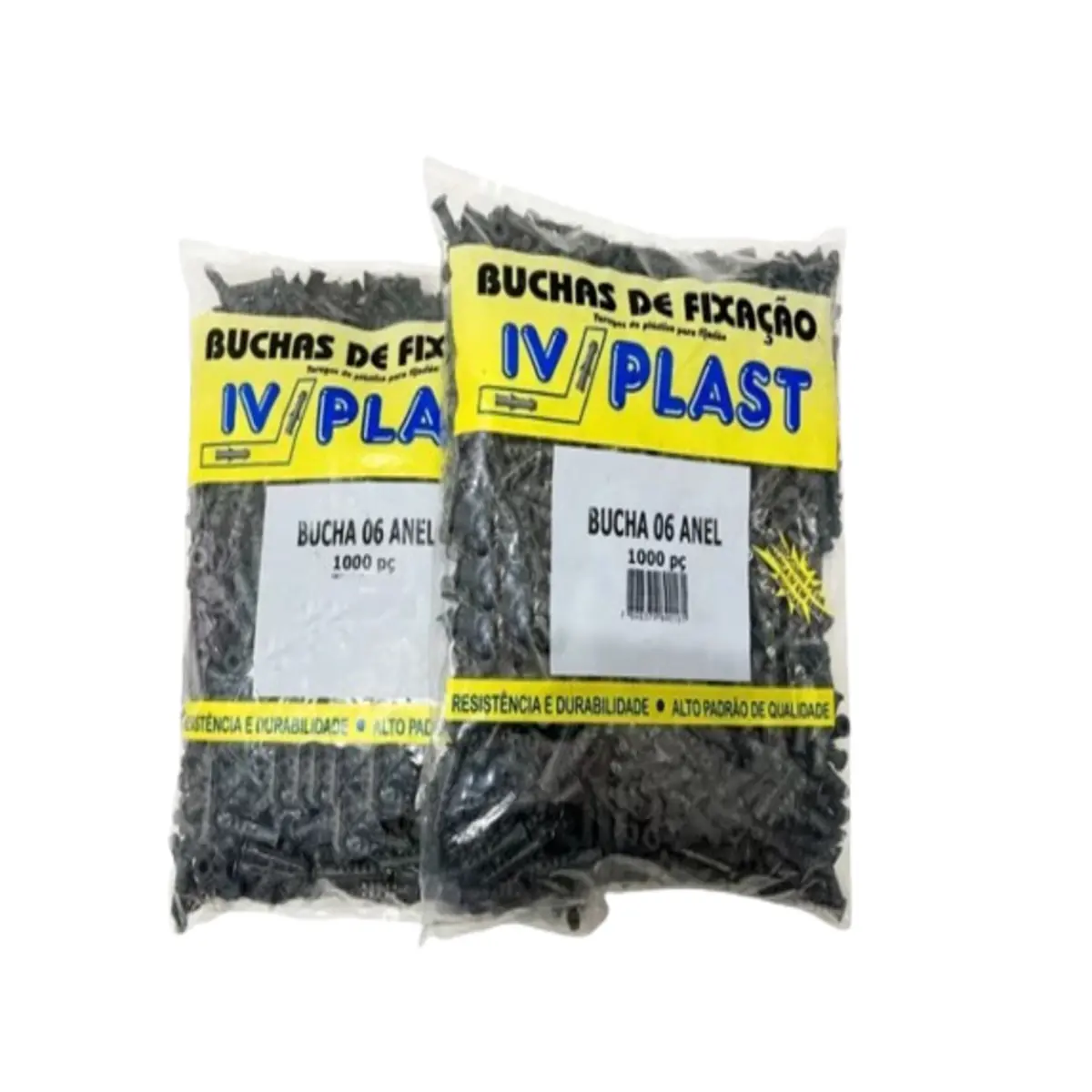 Pacote Bucha De Fixação (parede) Iv Plast Com Anel 12