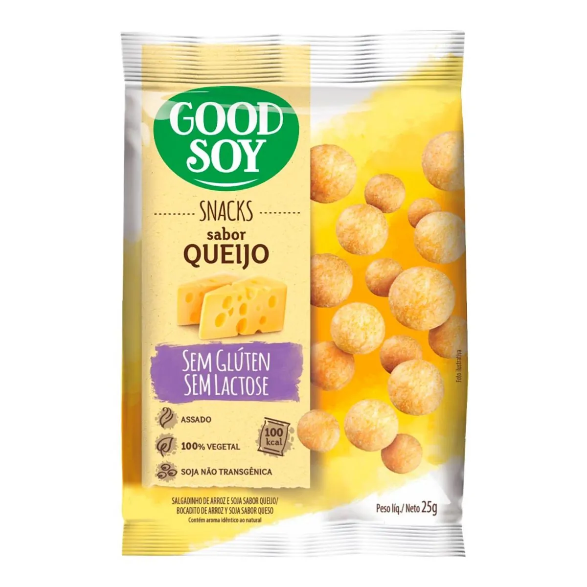 Salgadinho de Soja GoodSoy Sabor Queijo 25g