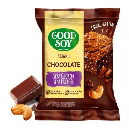 Brownie Chocolate Sem Glúten Zero Lactose Good Soy Pacote 40g