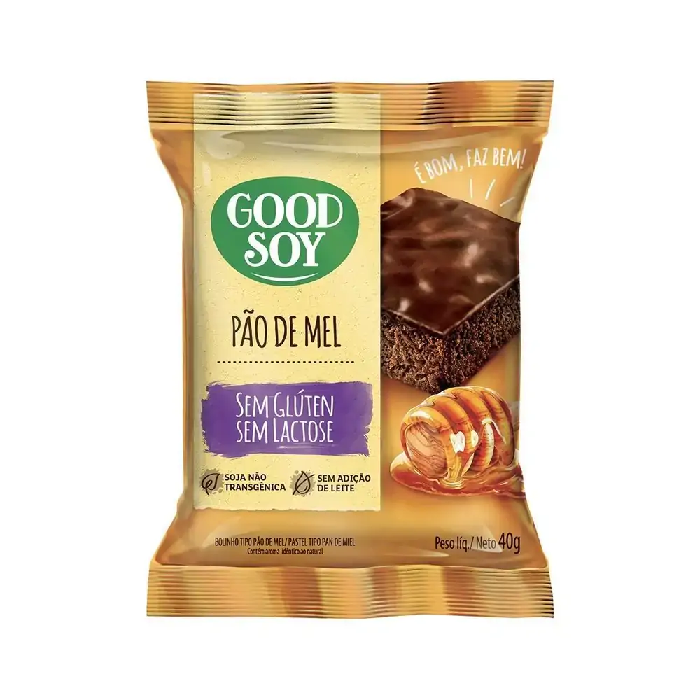 Pao De Mel 10 X 40gg Good Soy
