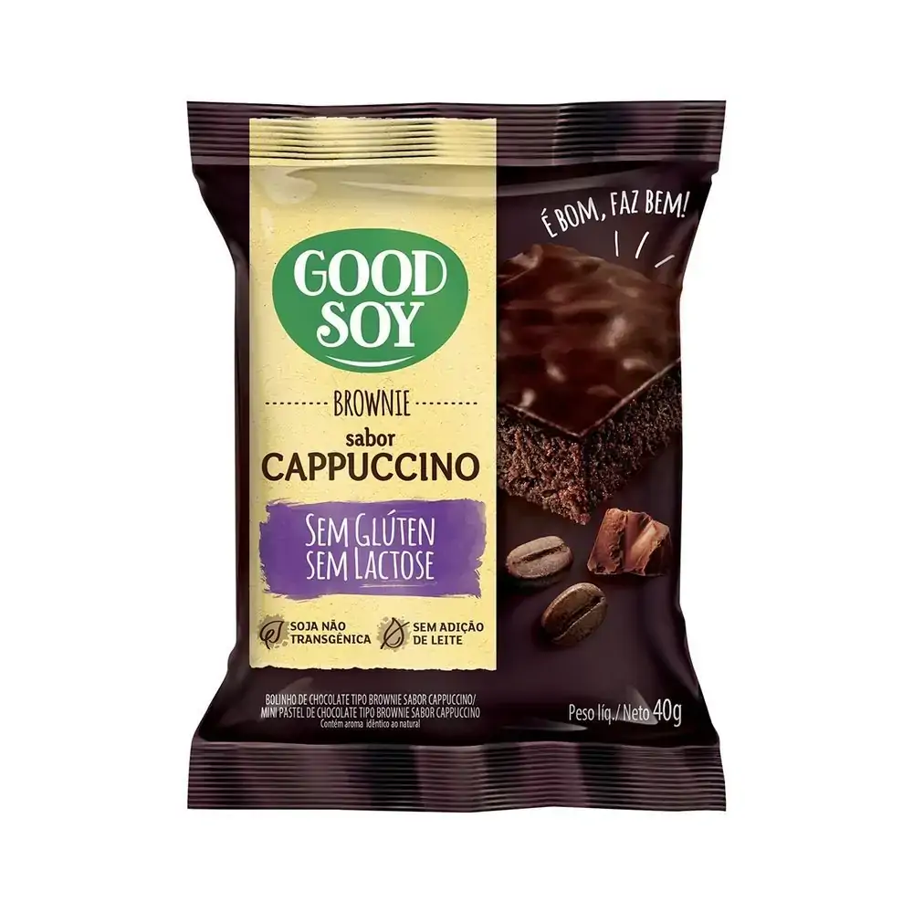 Goodsoy Brownie /gluten Capuccino 38g Good Soy