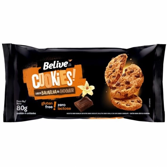 Cookies Baunilha Belive