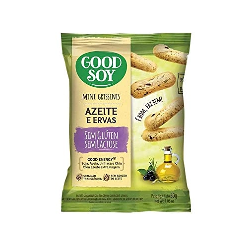 Grissinis Good Soy 30g Integral Azeite/ervas