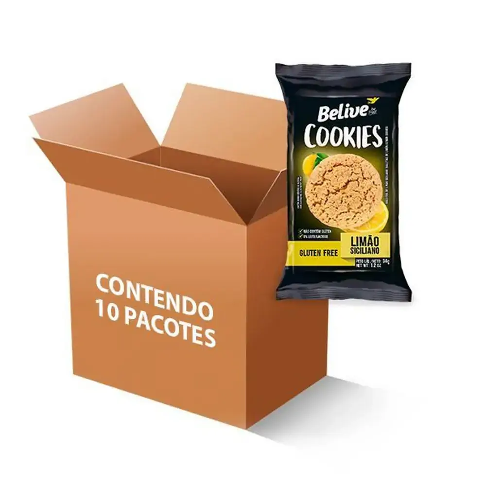 Cookie Limao Siciliano 34gr Belive Be Free