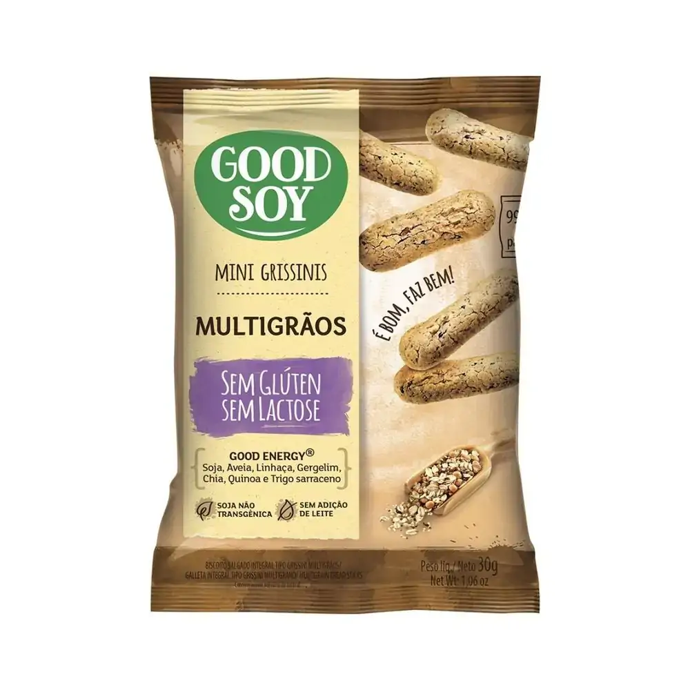 Mini Grissinis Int Multigraos C/12 Good Soy