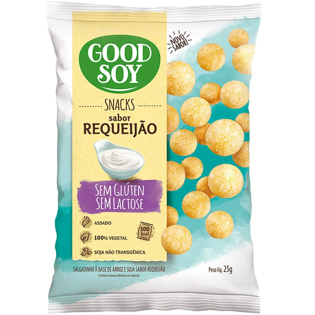 Snacks De Soja Goodsoy Requeijao 25g