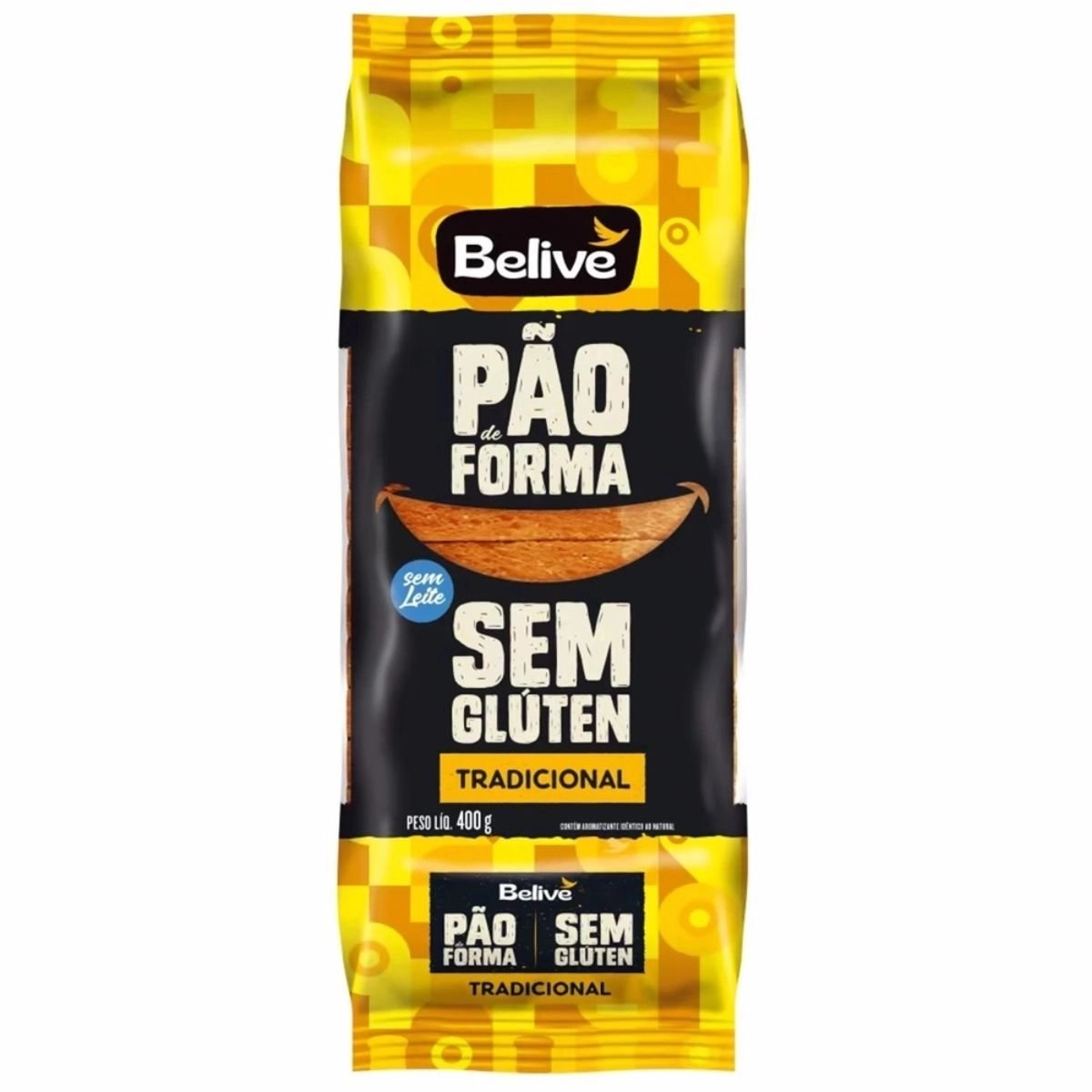 Pao Belive 400gr S/glut.caseir
