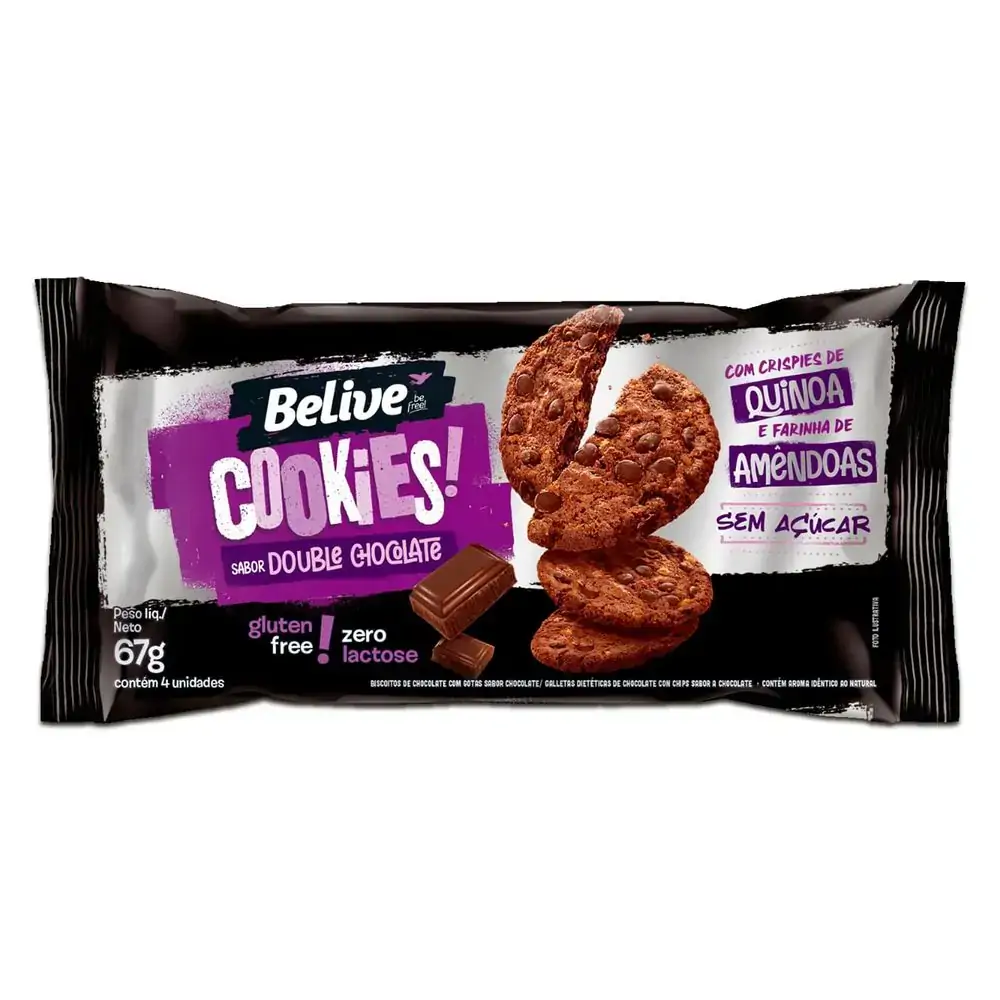 Cookies Double Chocolate Belive 67 g
