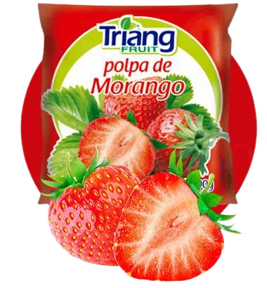 Polpa Frut Triangulo Morango100g