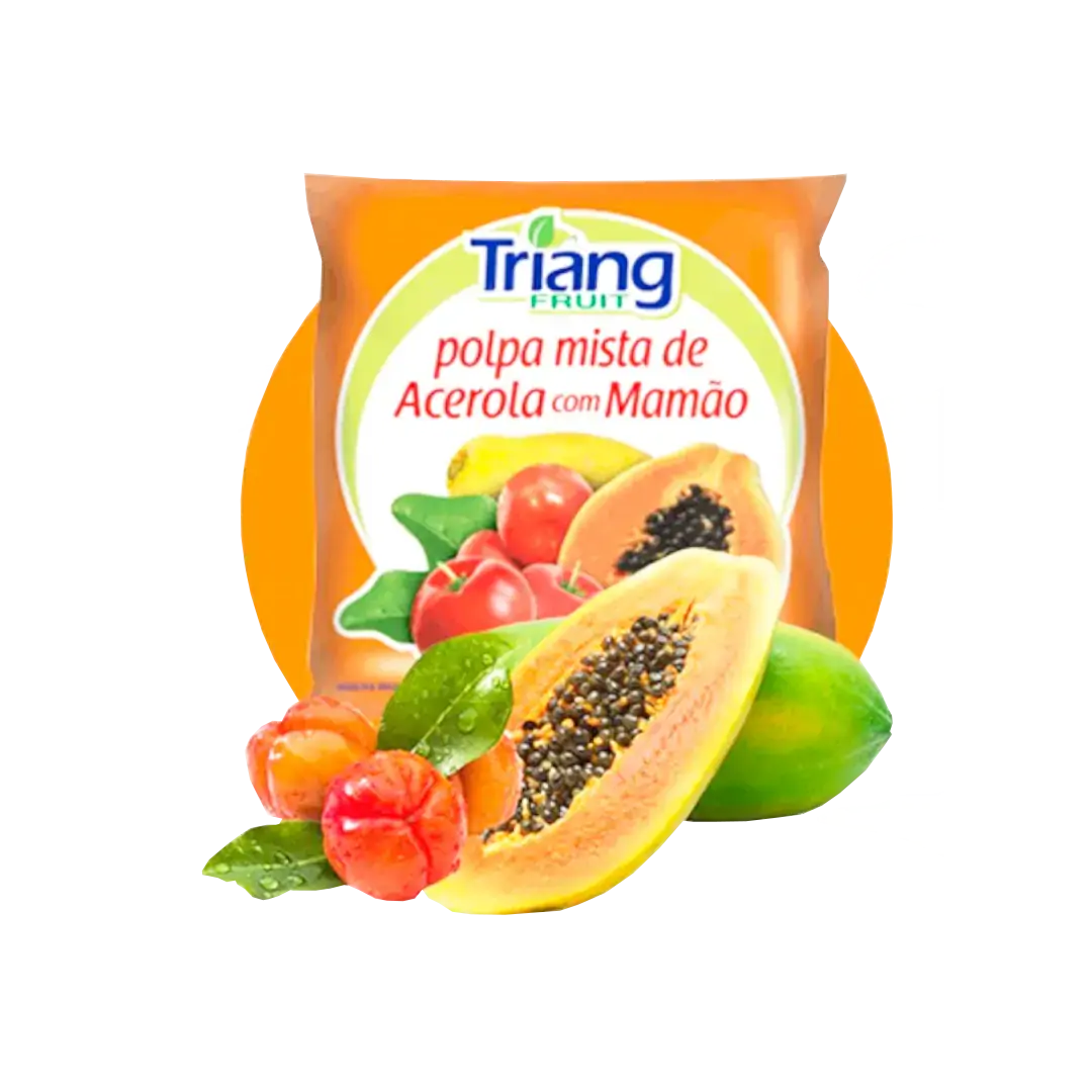 Polpa Frut Triangulo Acerola Mamao 100g