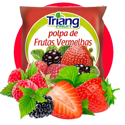 Polpa Frut Triangulo Frut Vermelhas 100g