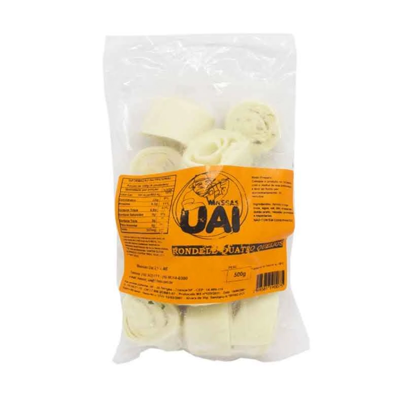 Rondelli Sabor 4 Queijos Massas Uai 500g
