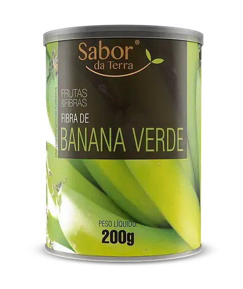 Fibra De Banana Verde Sabor Da Terra