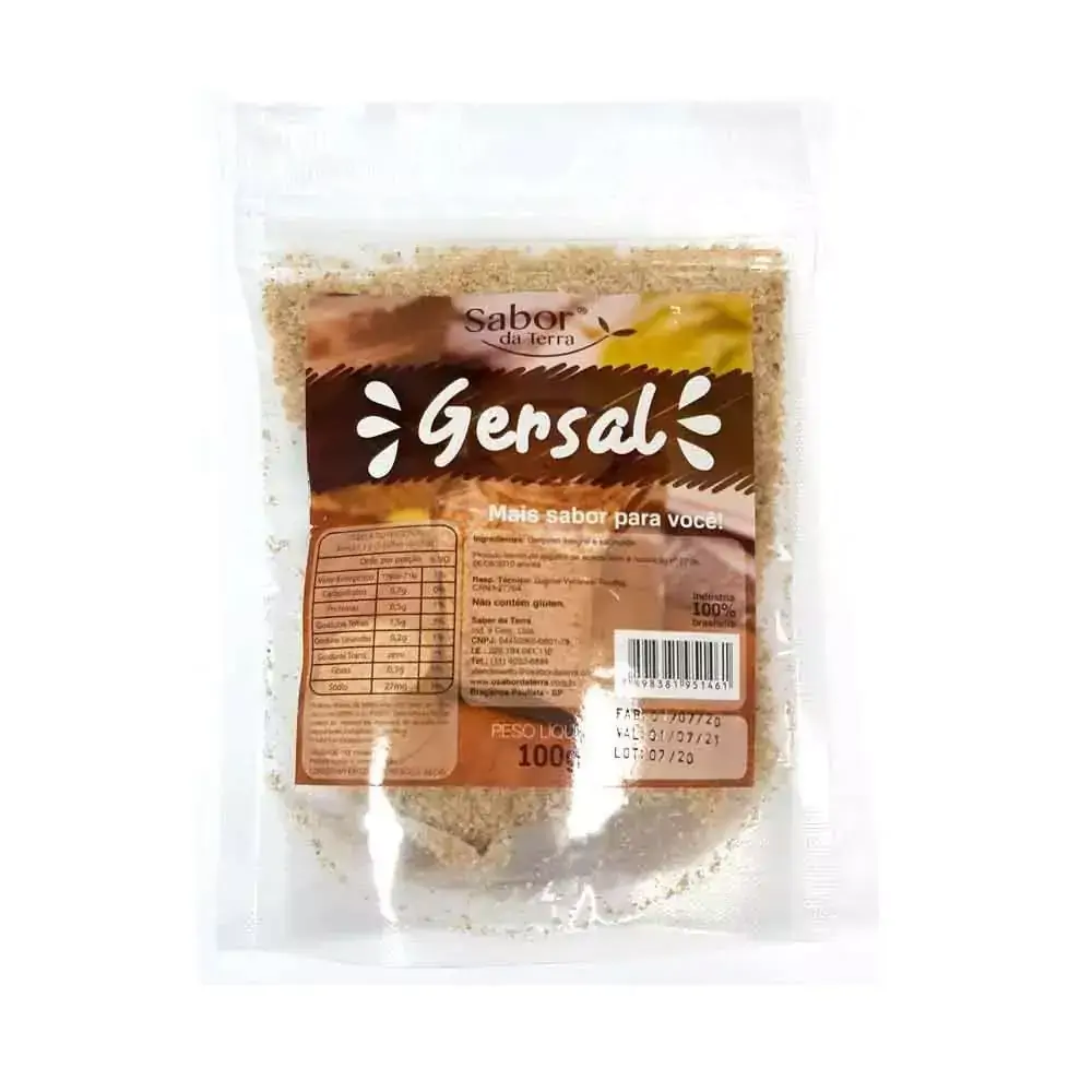 Gersal Sabor da Terra 100g