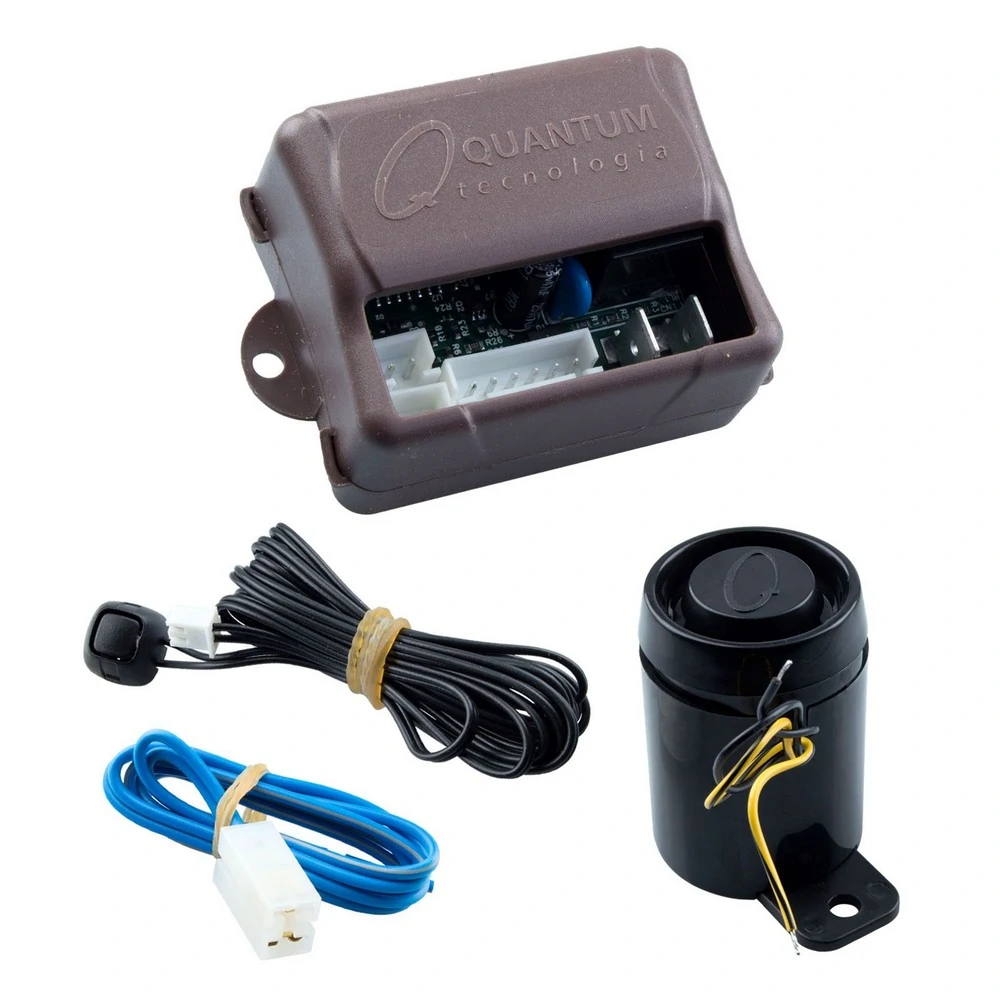 Alarme Bloqueador para Carro com Sirene Rescuer - QUANTUM 10010010