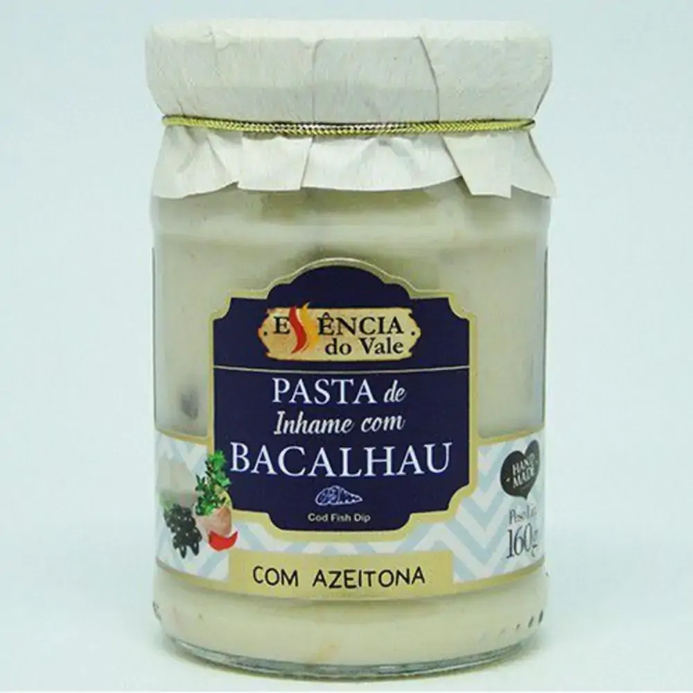 Pasta De Bacalhau C/ Azeitona Preta 160gr Essencia Do Vale Essencia Do Vale