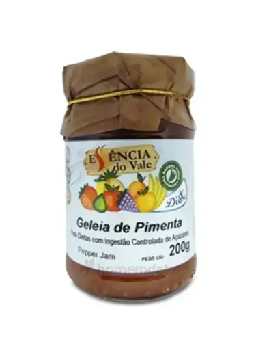Geleia De Pimenta Diet Essência Do Vale 200g