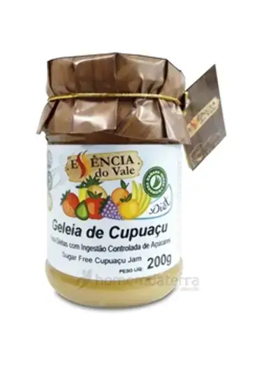 Geleia De Cupuaçu Diet Essência Do Vale 200g
