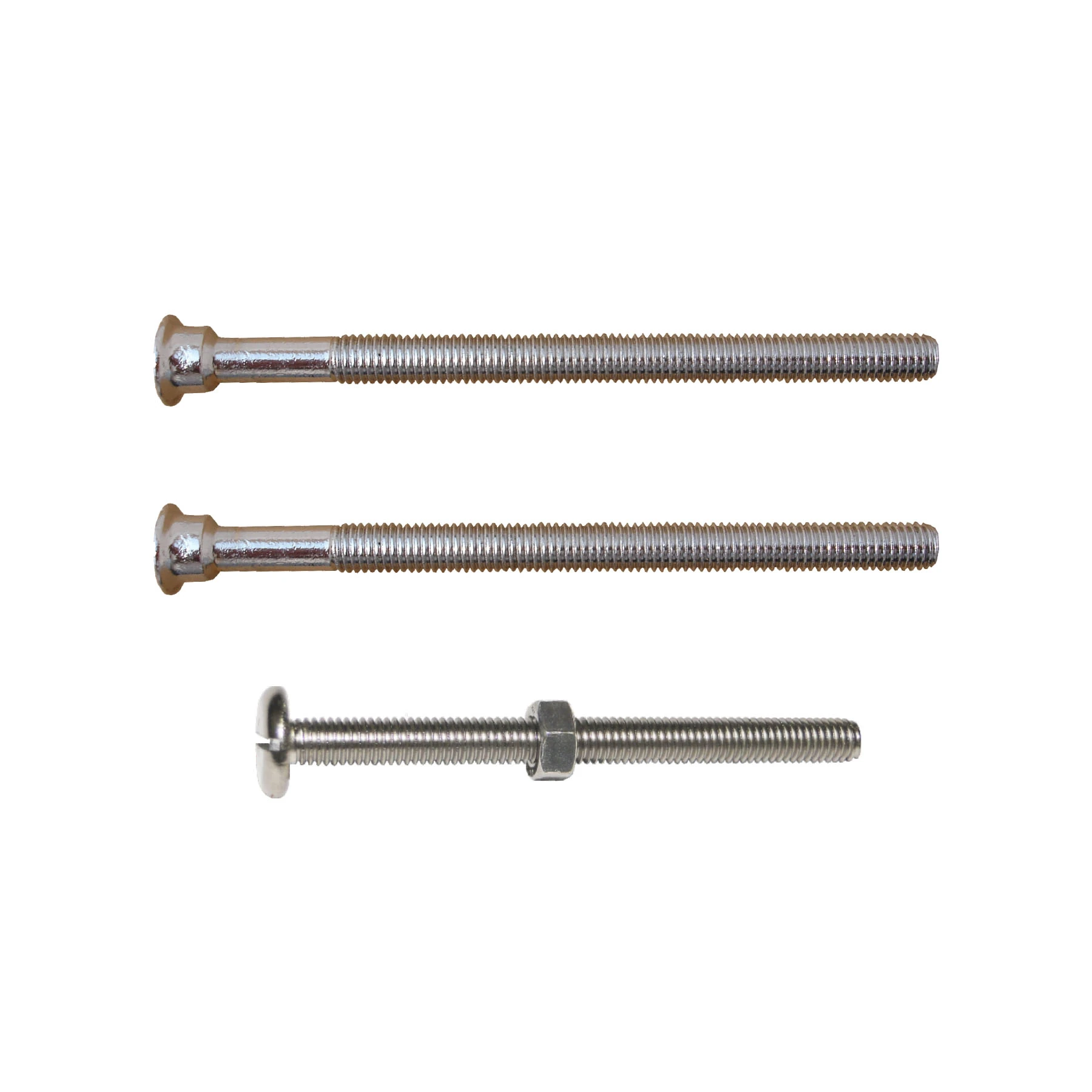 Kit Fixação Válvula Docol Latão Cromado e Inox 80mm Mix Plastic