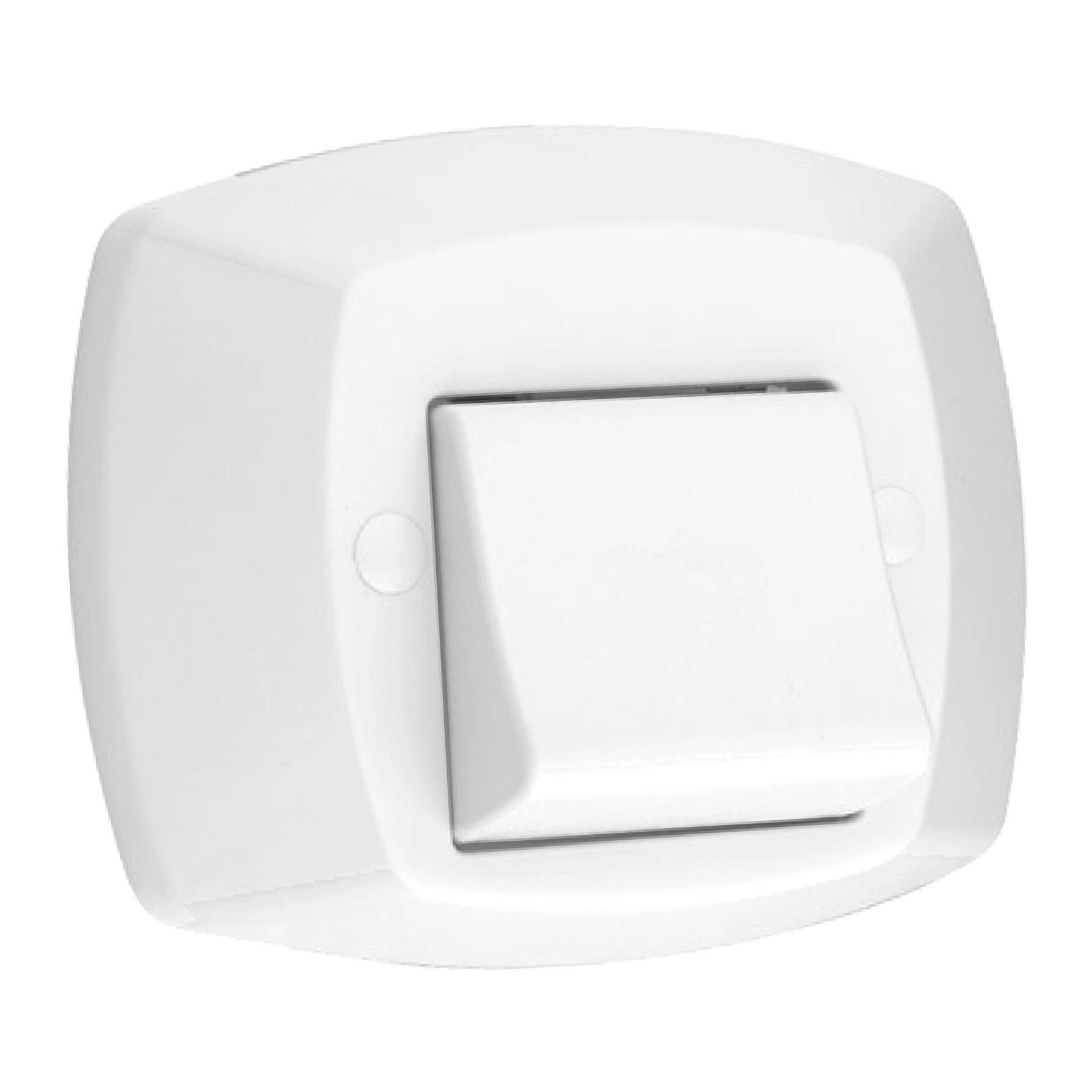 Acabamento para Válvula de Descarga Branco com Parafusos Mix Plastic