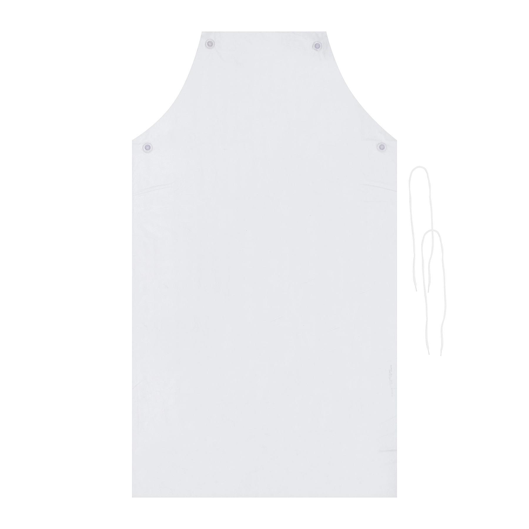 Avental Viníl Transparente com Cordão Nylon 120x60cm Prevemax