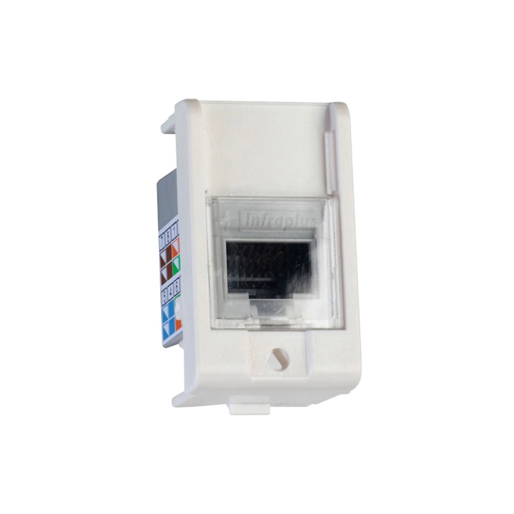Modulo Tomada RJ45 8 Fios Cat5E Branco Decor Schneider
