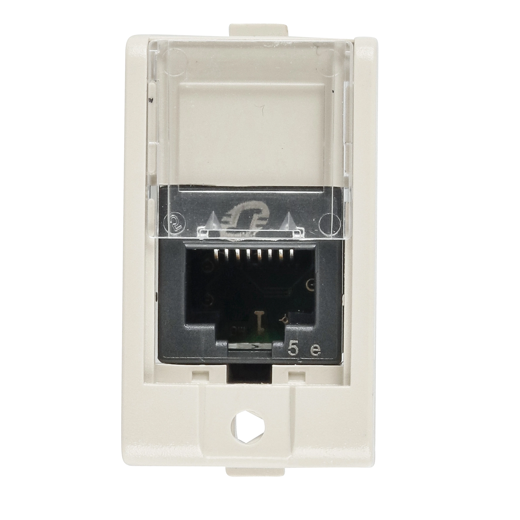 Modulo Tomada RJ45 8 Fios Cat5E Marfim Decor Schneider