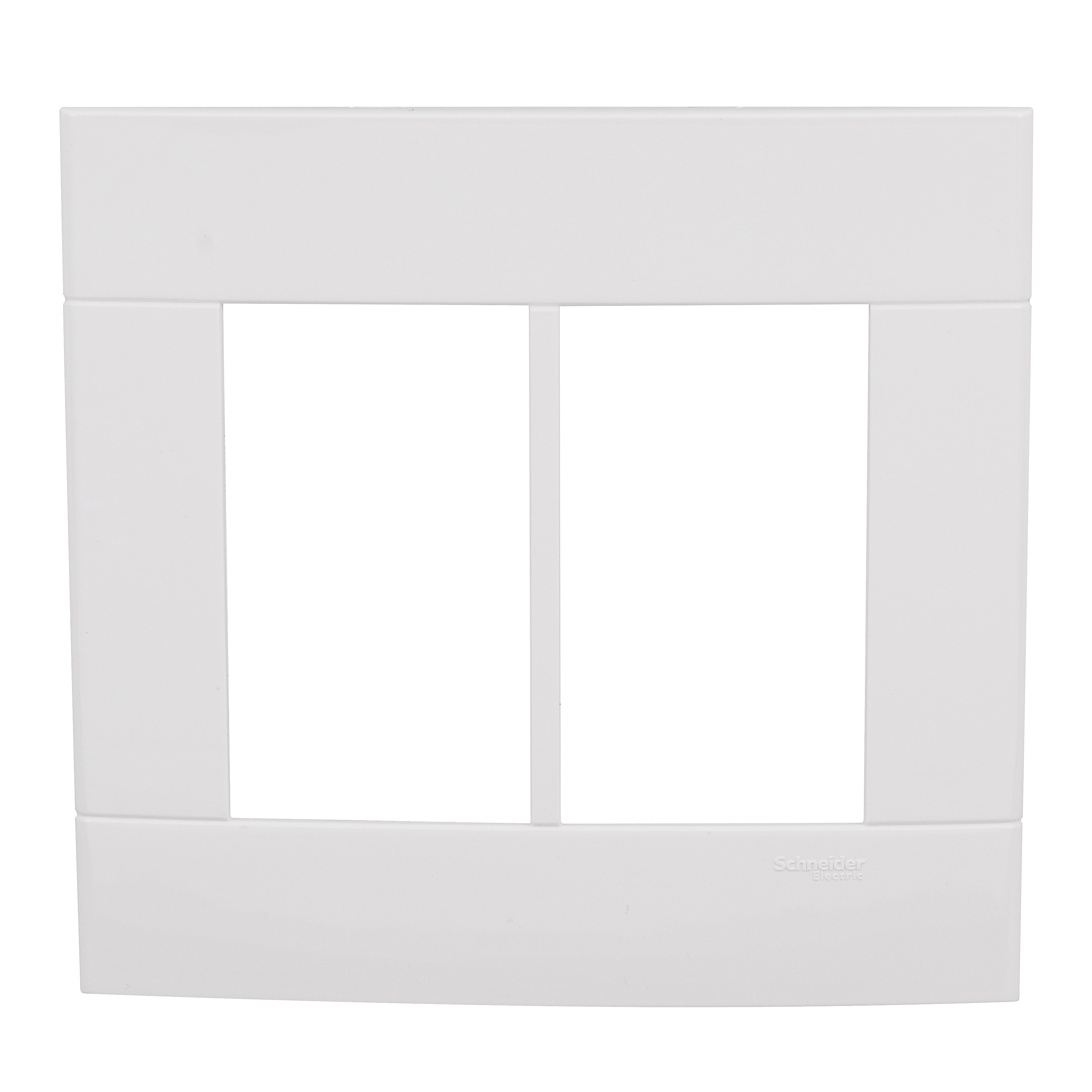 Placa 4X4 6 Módulos Branco Puro Decor Schneider