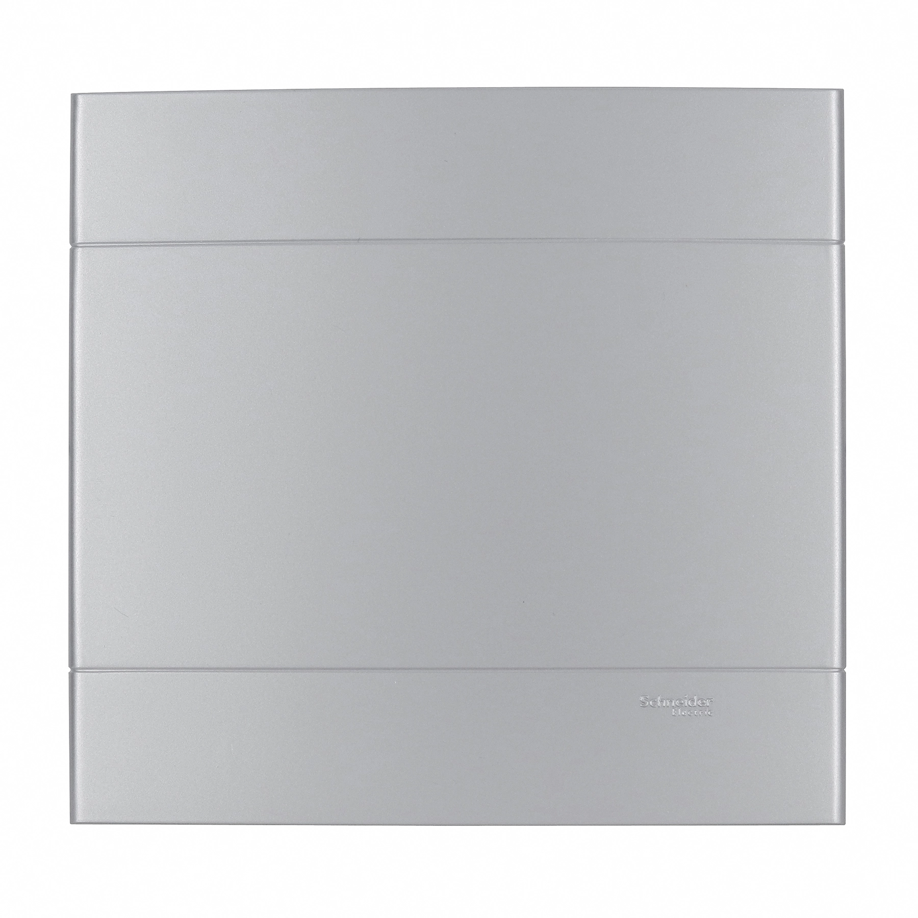 Placa 4X4 Cega Prata Artico Decor Schneider