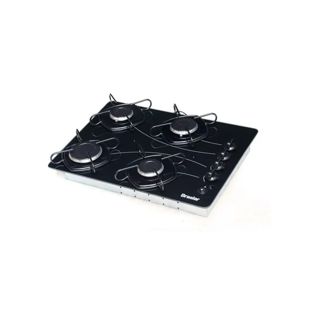 Cooktop 4 Bocas Acendimento Automático Easy Preto Bivolt