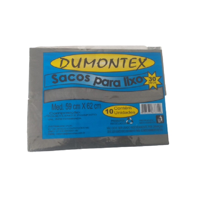 Saco Para Lixo Dumontex 10un