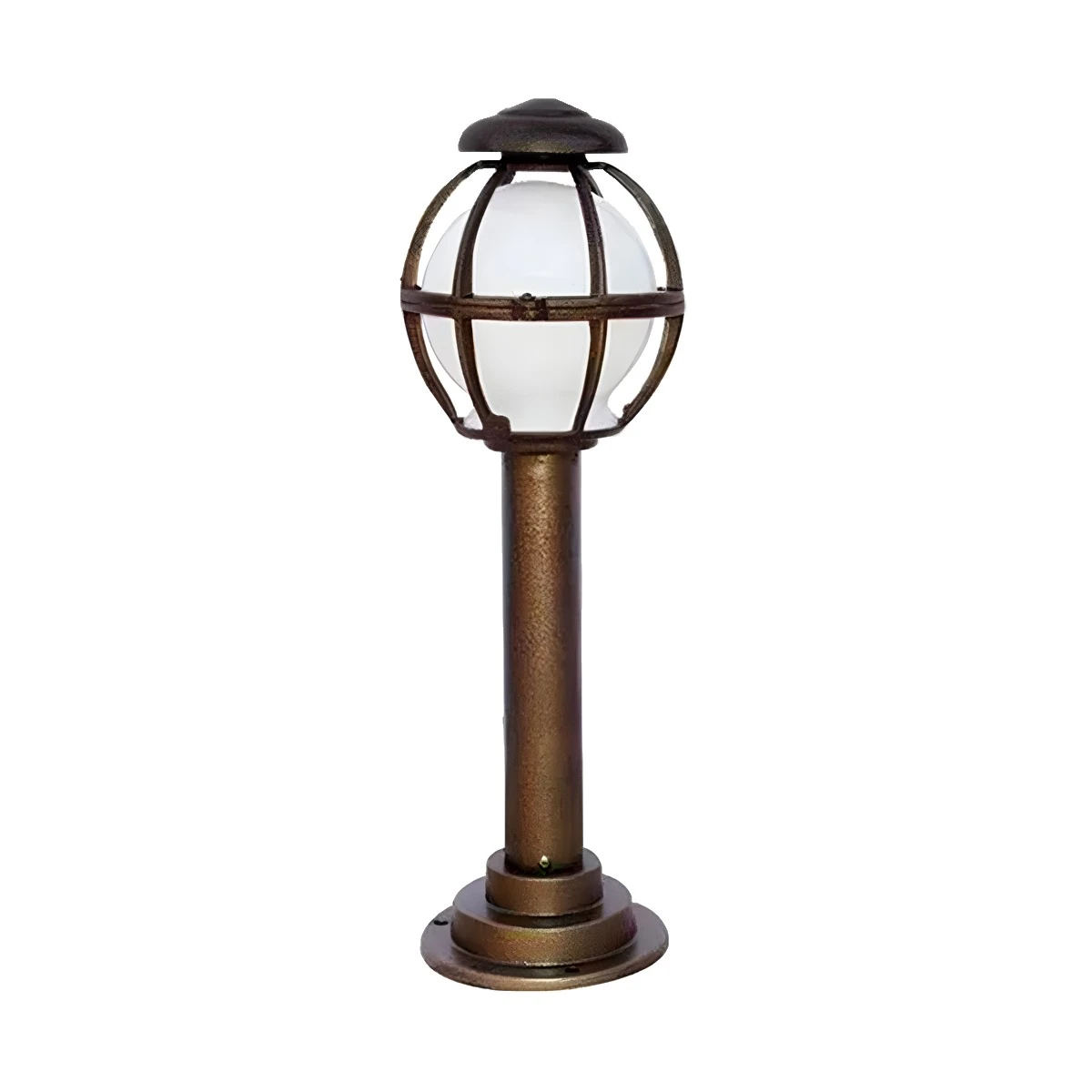 Poste Colonial Montividéu Para Jardim Tubo De Alumínio 57cm