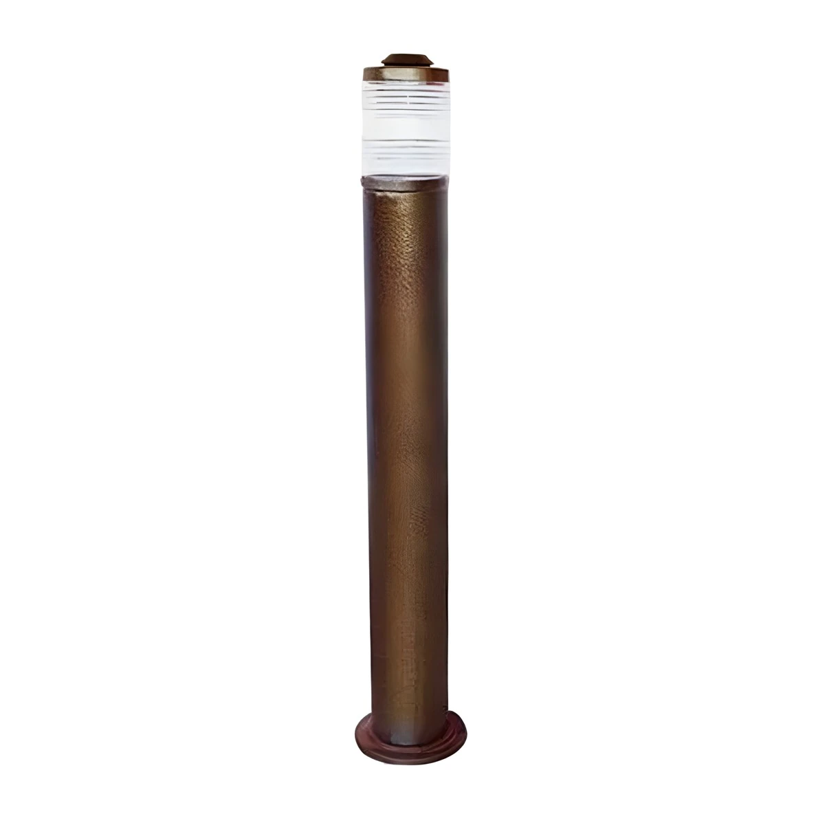 Poste Timoneiro Com Chapéu Jardim Em Tubo De Alumínio 92cm