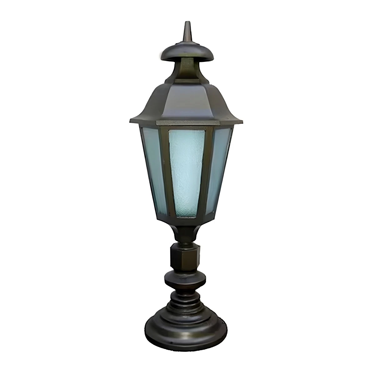 Poste Colonial Italiano Para Jardim Em Tubo De Alumínio 92cm