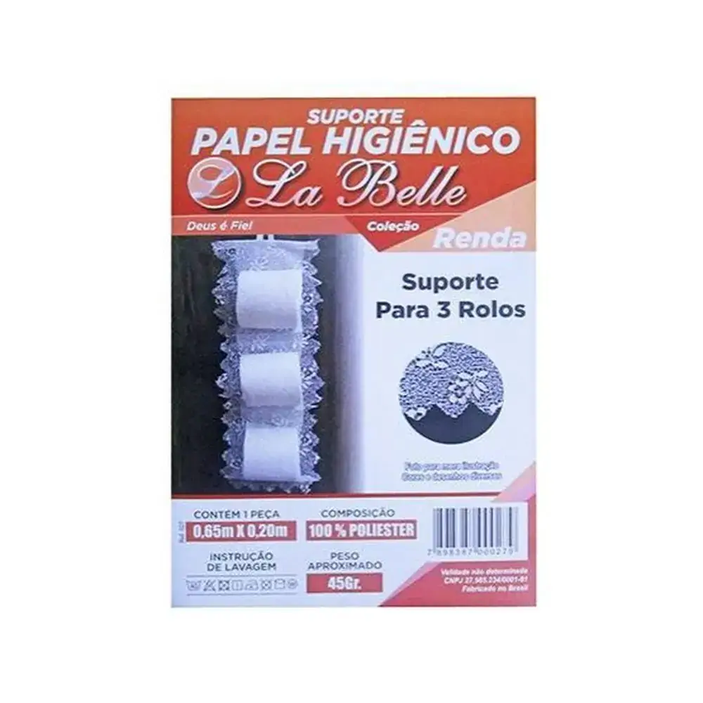 Suporte P Papel Hig De Renda 20cm La Belle