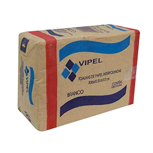 Papel Toalha Interfolhada Vipel 20x21cm