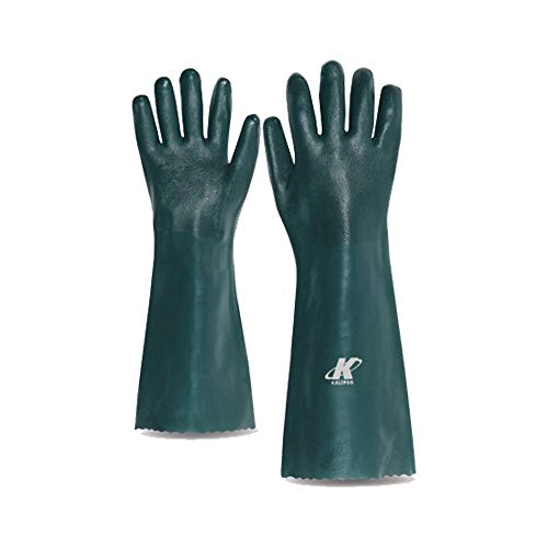 Luva De Segurança Em Pvc 35cm Kalipso 02.10.1.2