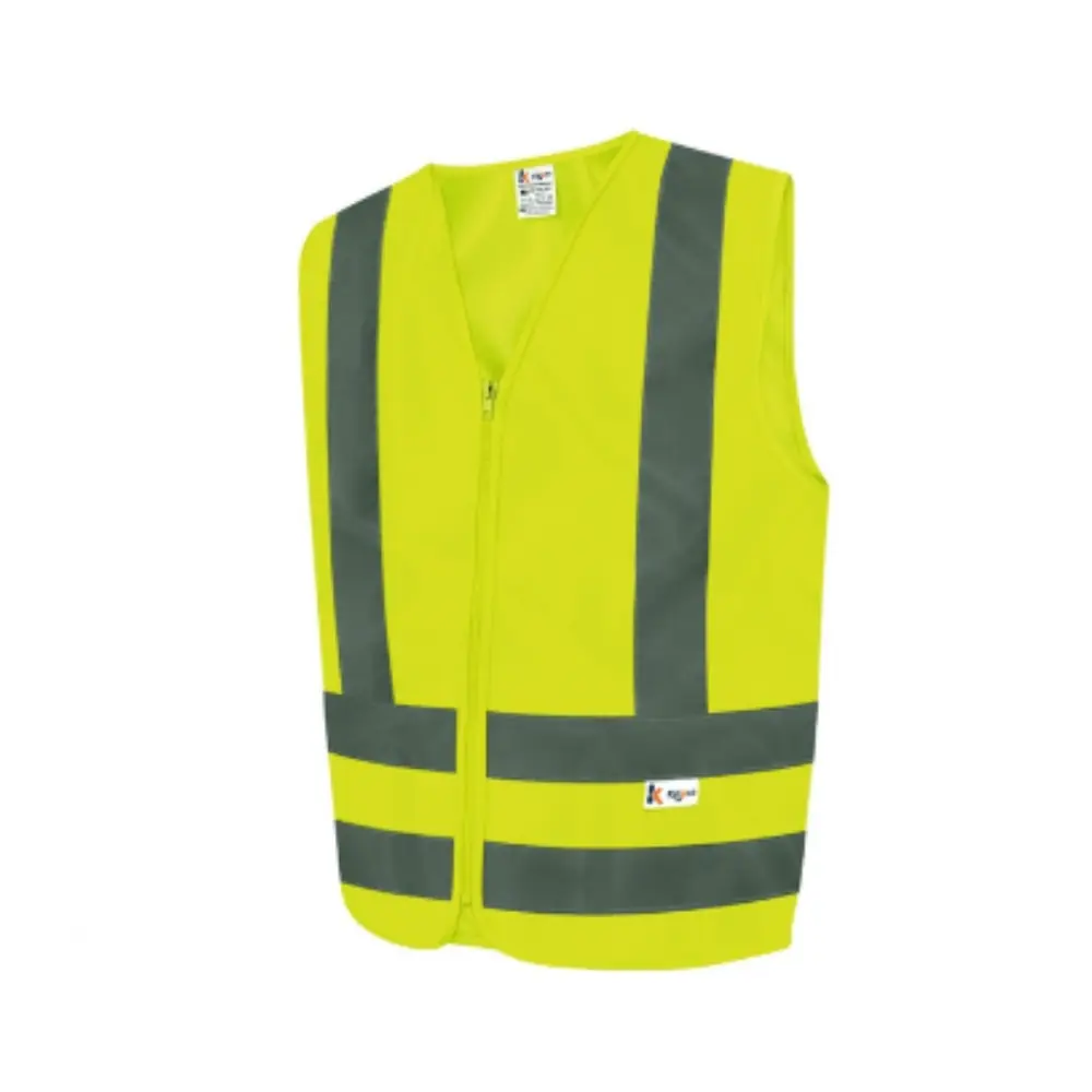 Colete De Sinalização Reflexivo Sem Bolso Amarelo Kalipso Xg