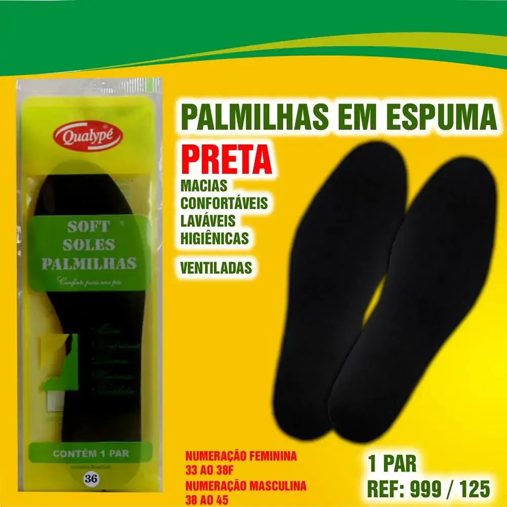 Palmilha Qualype Palmilha 33 1par