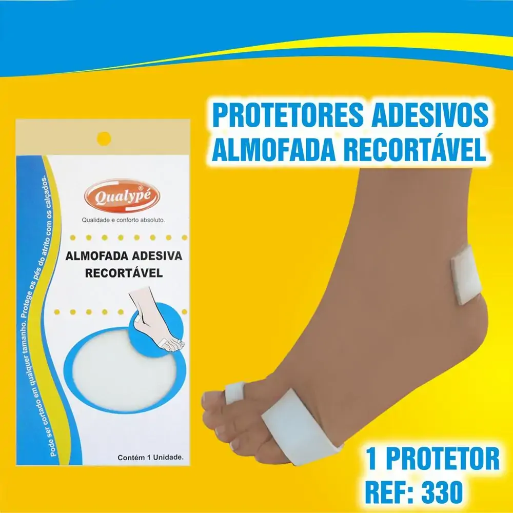 Separador De Dedos Qualype Adesiva Recortavel 1un