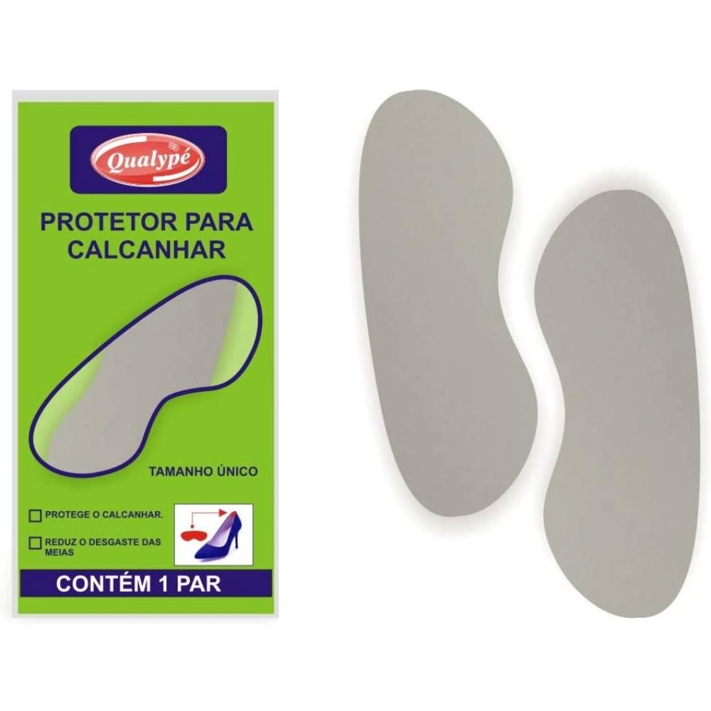 Calcanheira Qualype Protetor Para Calcanhar Espuma Ref.422 1un